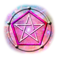 The pentagram symbol of the adventurer